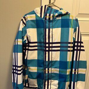 Empyre Women’s Plaid Snowboard Jacket 10K Waterproof Hooded Coat S